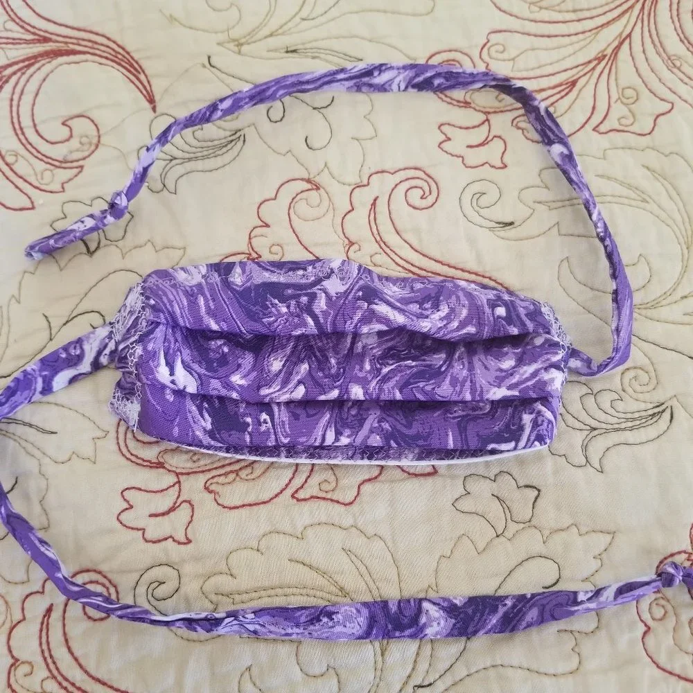 Kid Size Mask w/ Silver & Copper Filters- Purple